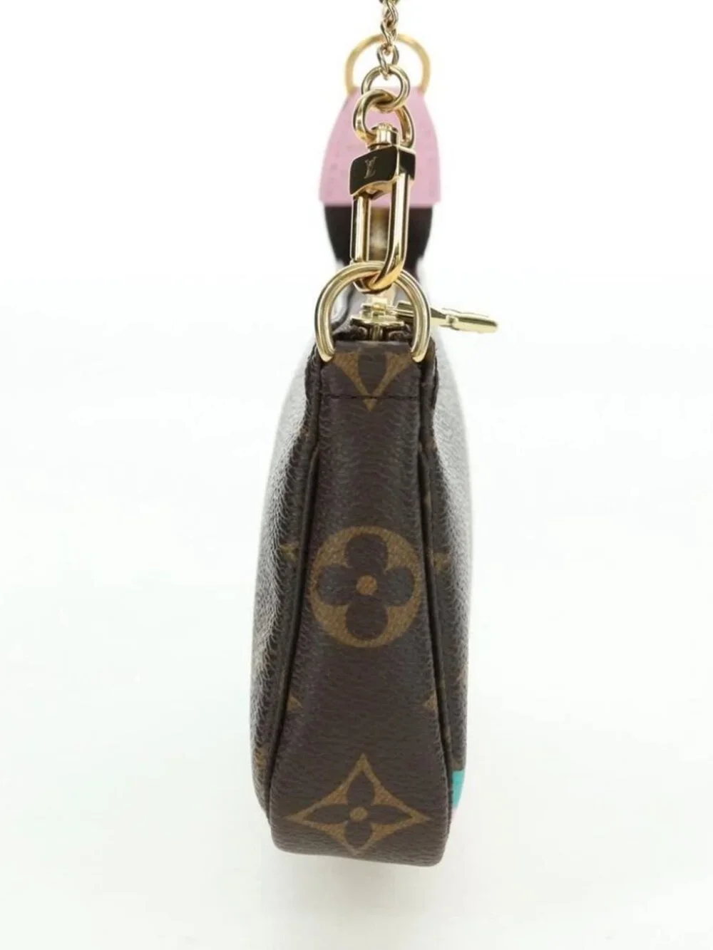 LOUIS VUITTON Monogram Mini Pochette Accessoires Pouch M62141 LV Auth 179815M
